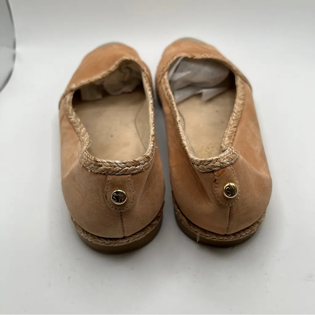 Stuart Weitzman Tripadrille Espadrille Flats size 8M flats slip on suede - Image 5