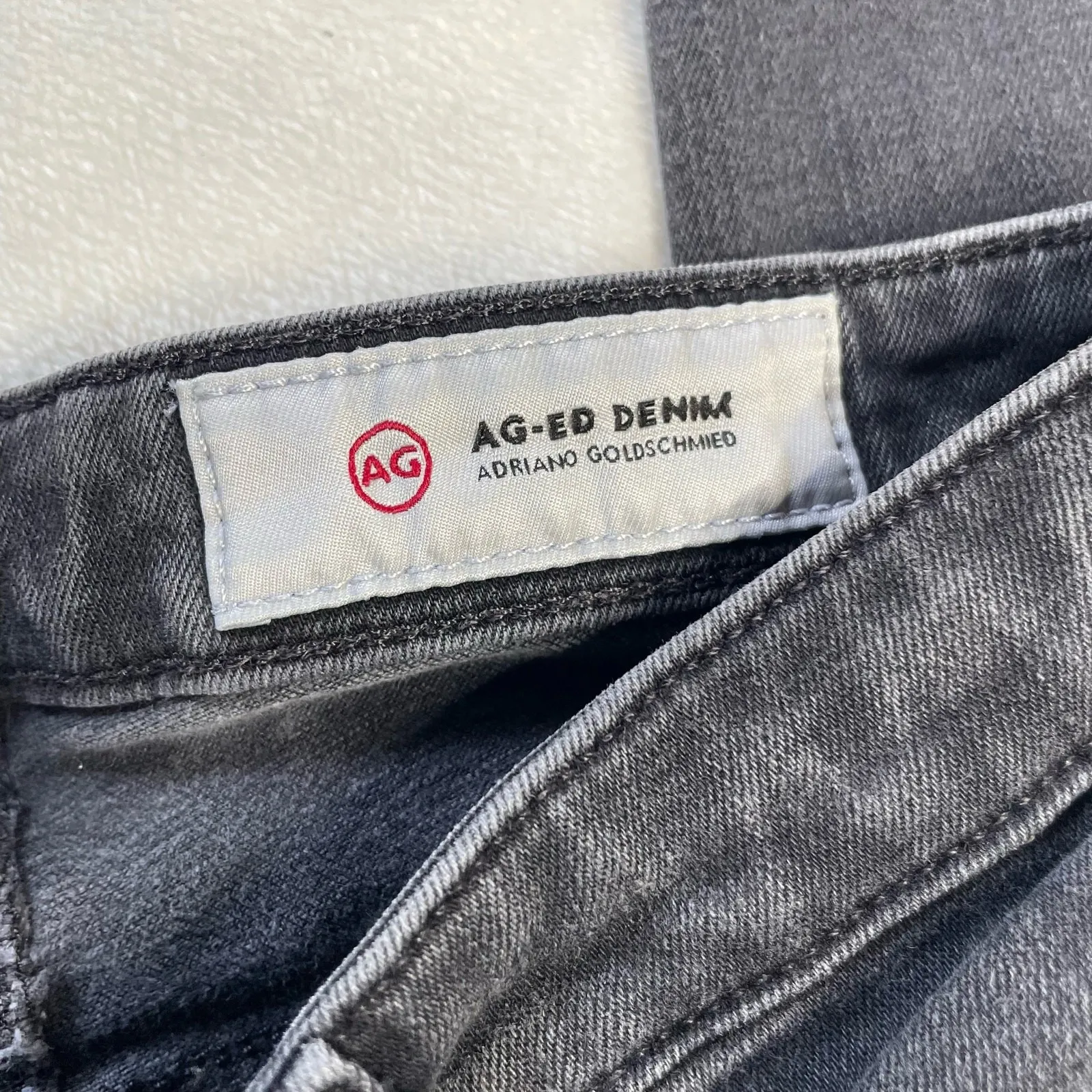 AG Adriano‎ Goldschmied The Legging Ankle Super Skinny Ankle Jeans Charcoal 24R - Image 2