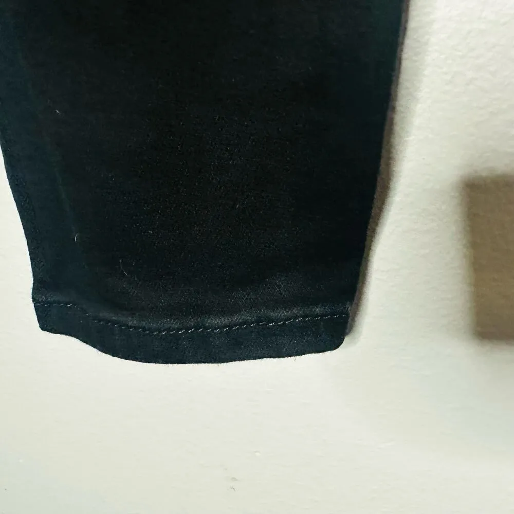 JOES Women's Black Denim Button & Zip Up Low Rise Skinny Jeans Size 28 - Image 6