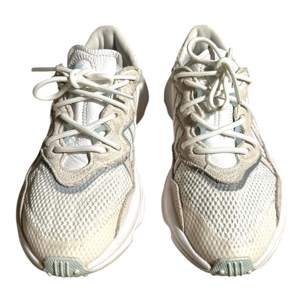 Adidas Originals Ozweego White Sky Tint Pink Women's Size 5.5 Multiple - Image 8