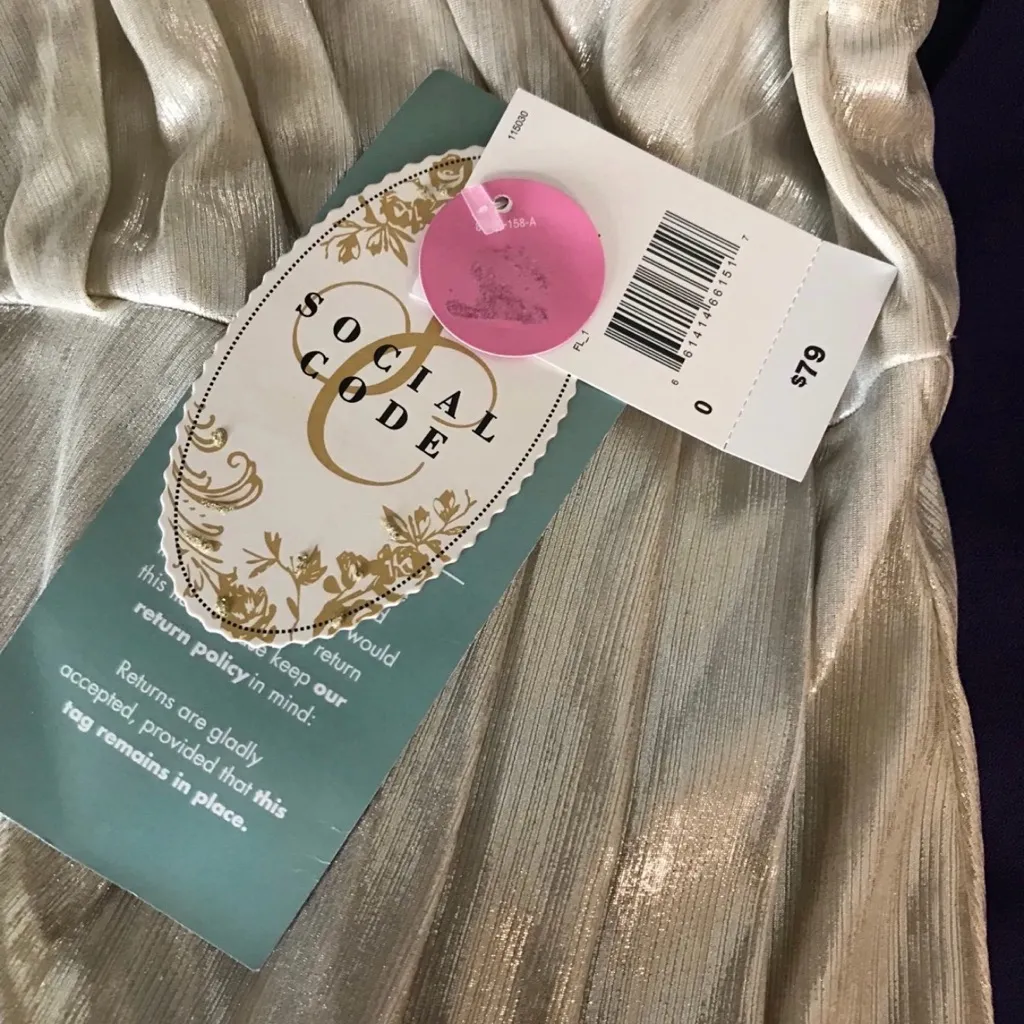 Social Code Sleeveless Body con Dress in size 0 Party Night Out New Years - Image 3