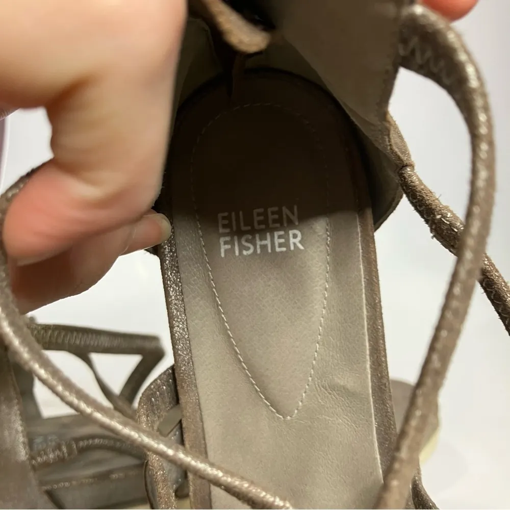 Eileen Fisher Skip Strappy Sandals size‎ 10 - Image 8