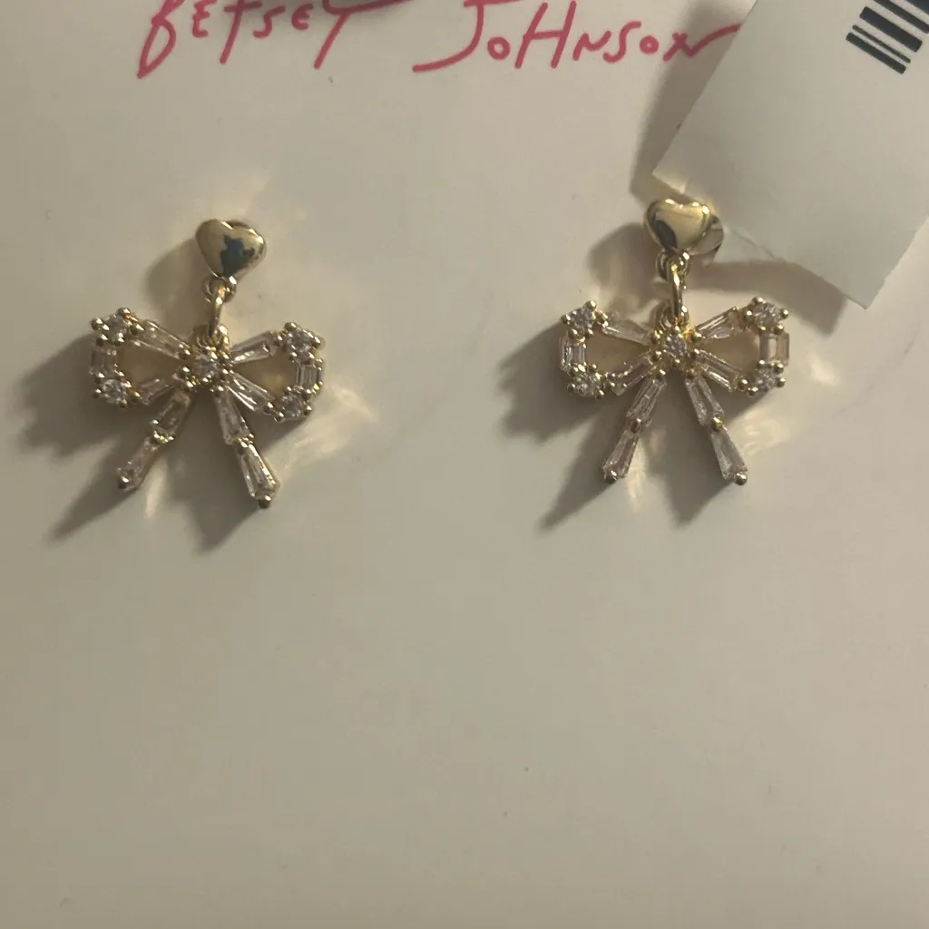 Betsy Johnson earrings - Image 2