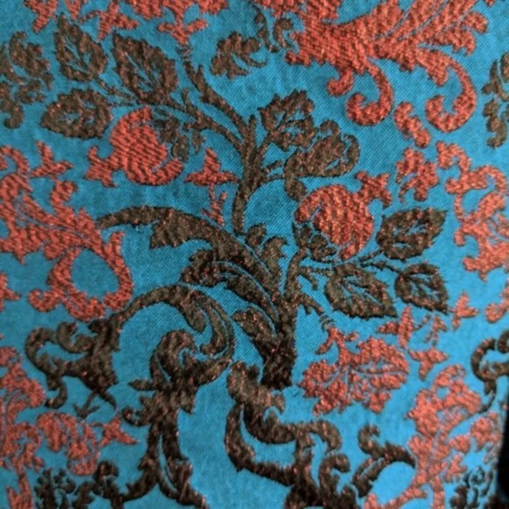 Anthropologie Leifnotes Dress 6P NWT Paprika Brocade Party Cocktail Shiny Event - Image 3