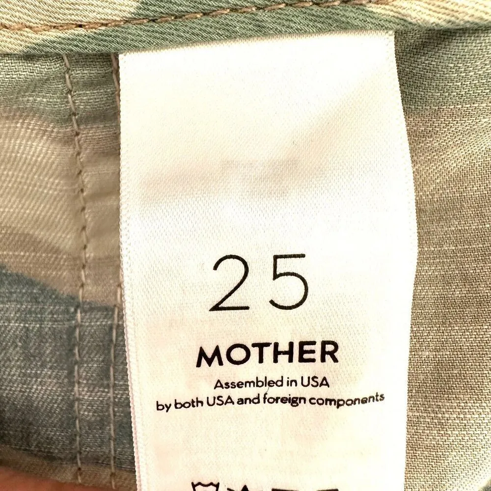 Mother The Shaker crop chop camo pants Size 25 - Image 6