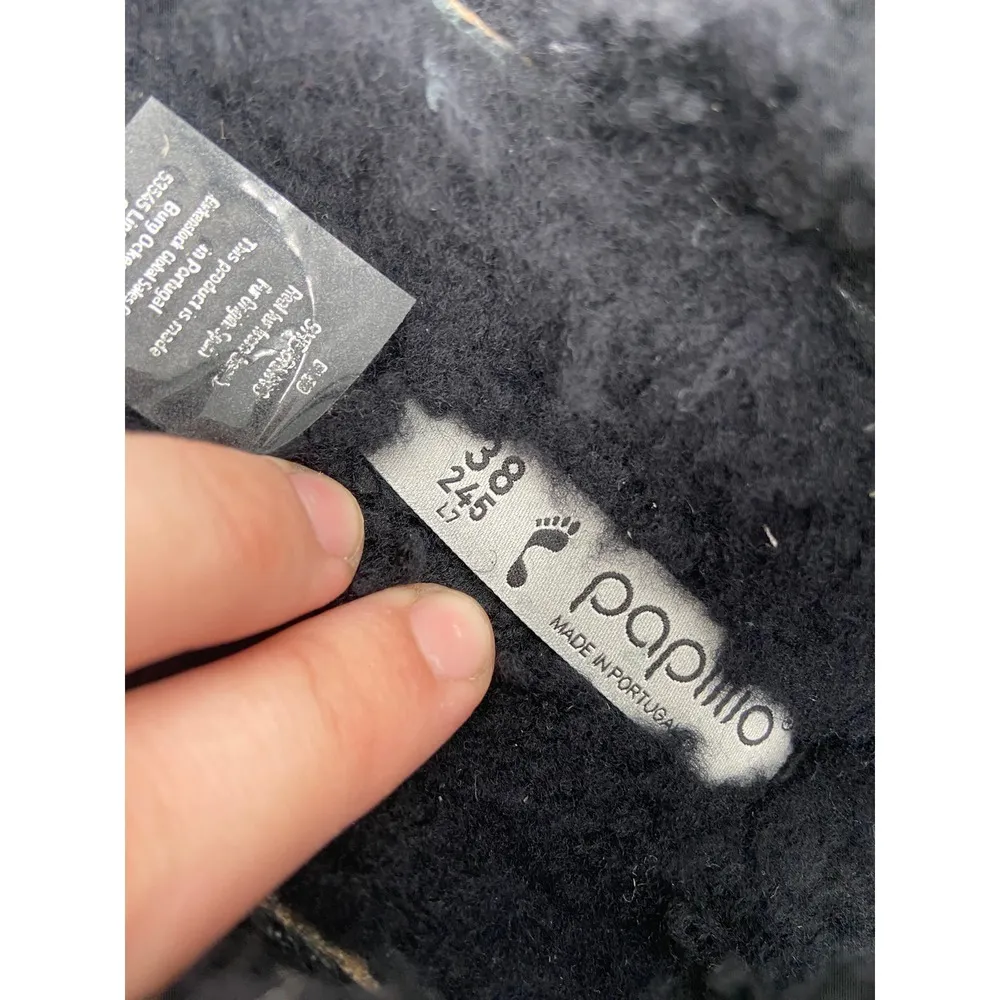 Papillio by Birkenstock Arizona Big Buckle Genuine Shearling Slide Sandal 7 NWOB - Image 2