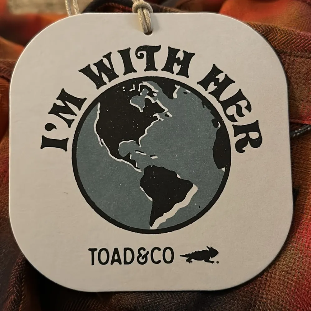 Toad&Co Re-Form Plaid Flannel Shirtdress Western Cowgirl NWT XS Monarch T1781908 - Image 13