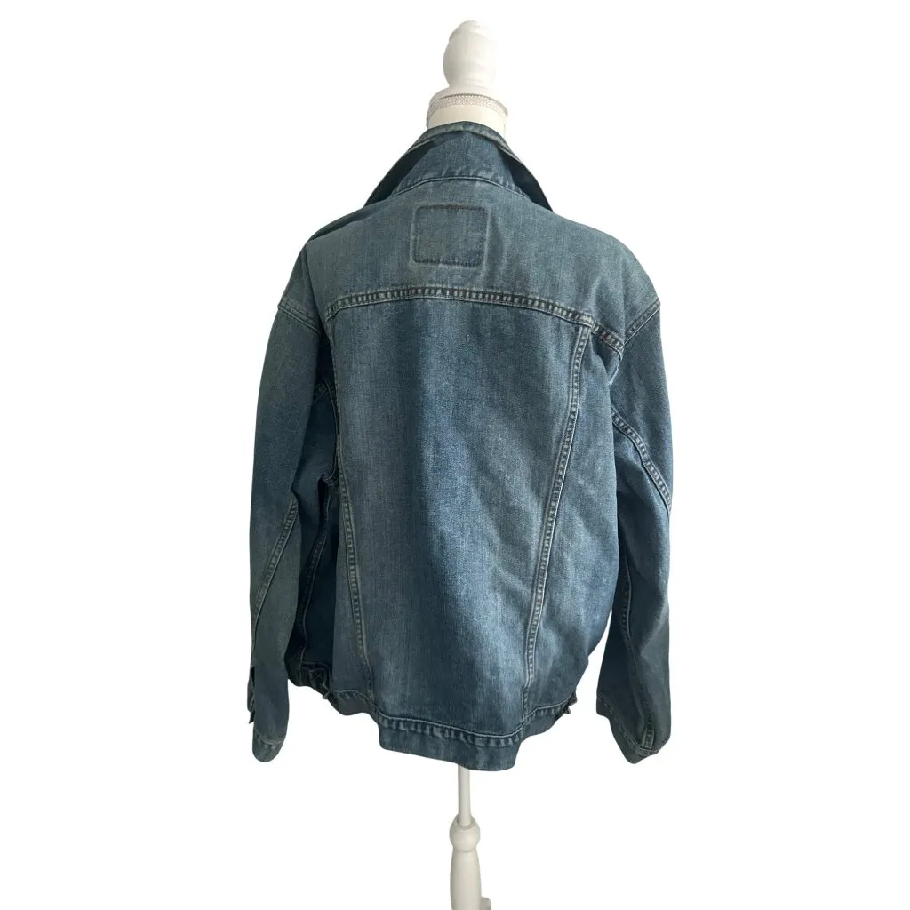 Levi's LEVI STRAUSS Women’s Denim Classic Jacket Size XL - Image 3