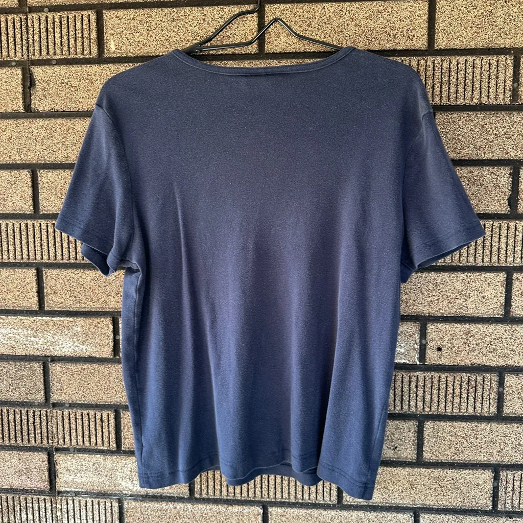 The Limited America Navy Short Sleeve Tee – 100% Cotton – Made in USA – XL - Image 4