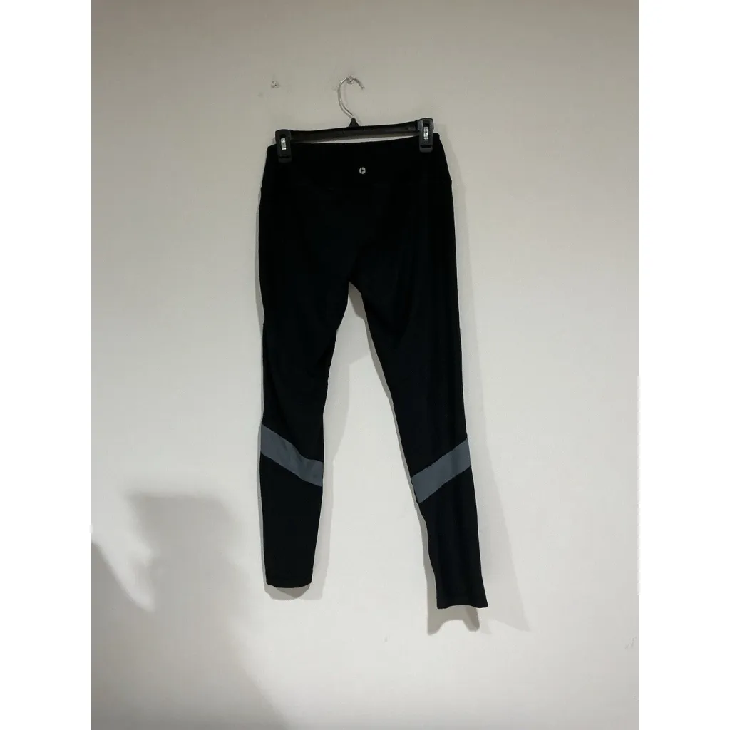 Woman’s 90 Degrees By Reflex Black Long Active Jogging Pants Medium - Image 4