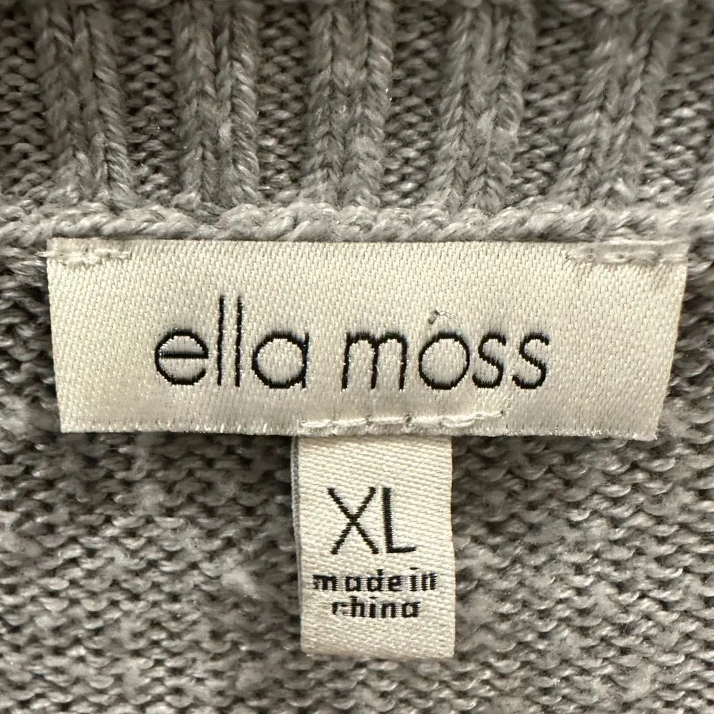 Ella Moss Women's Gray Jumper Size XL - Image 2