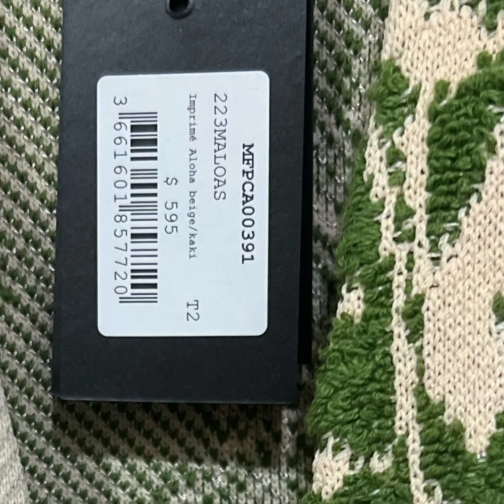 NWT Maje Aloha Cardigan with Palm Tree Motifs - Image 11