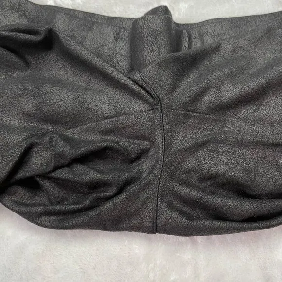 DKNY Jeans Women's Cotton Blend‎ Black Marbled Pattern Leggings Size Small - Image 8