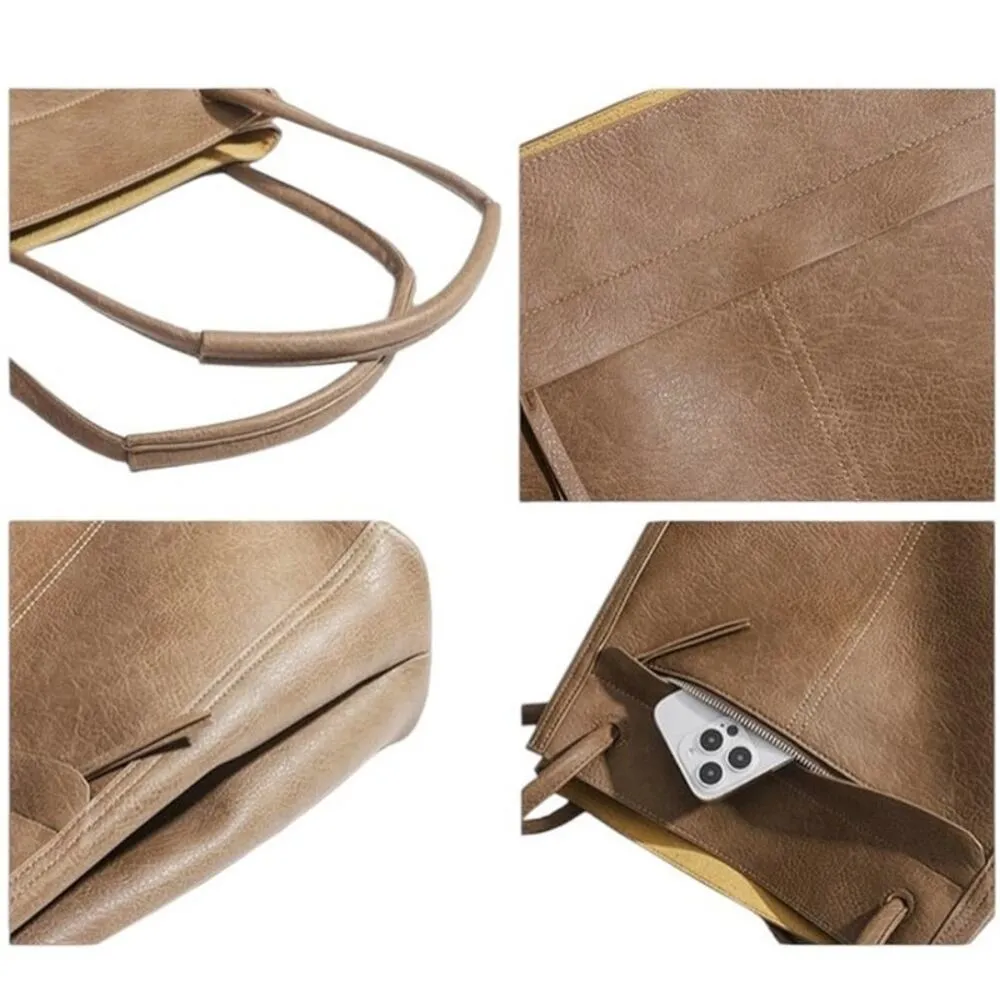 NWT ~ Set of 2 Brown Hobo Bag Purses ~ Shoulder Bag & Crossbody - Image 8