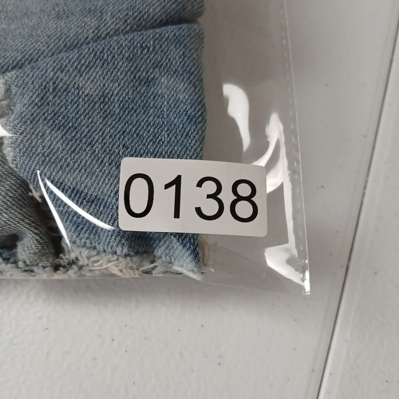 Y2K Kendall + Kylie Distressed Denim Shorts Women 5/27 Grunge Festival Rugged - Image 14