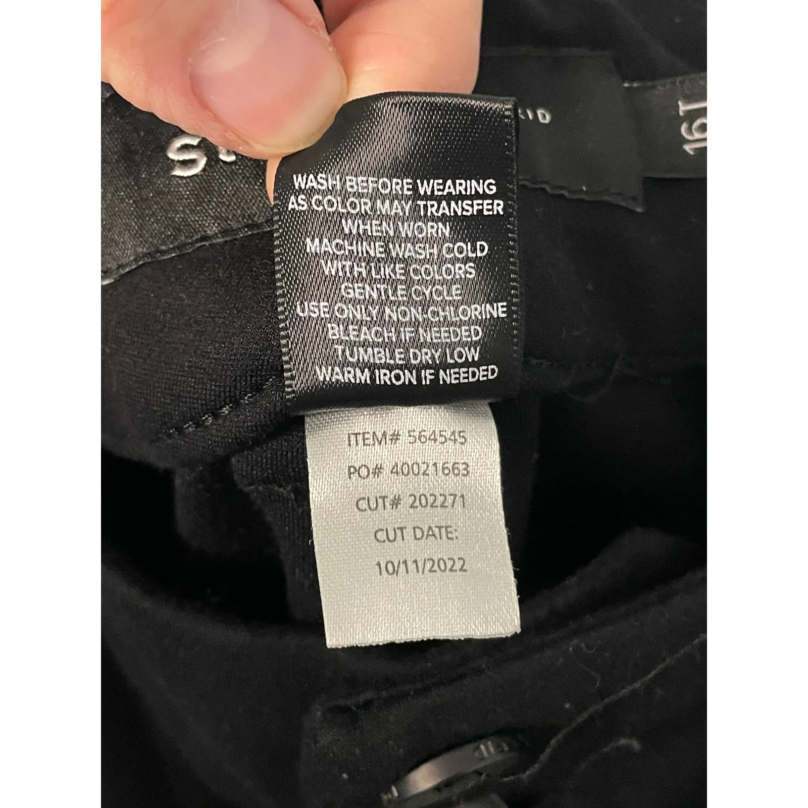 Studio by Torrid Black Career Work Pants Double Button High Waist Size 16T - Image 6