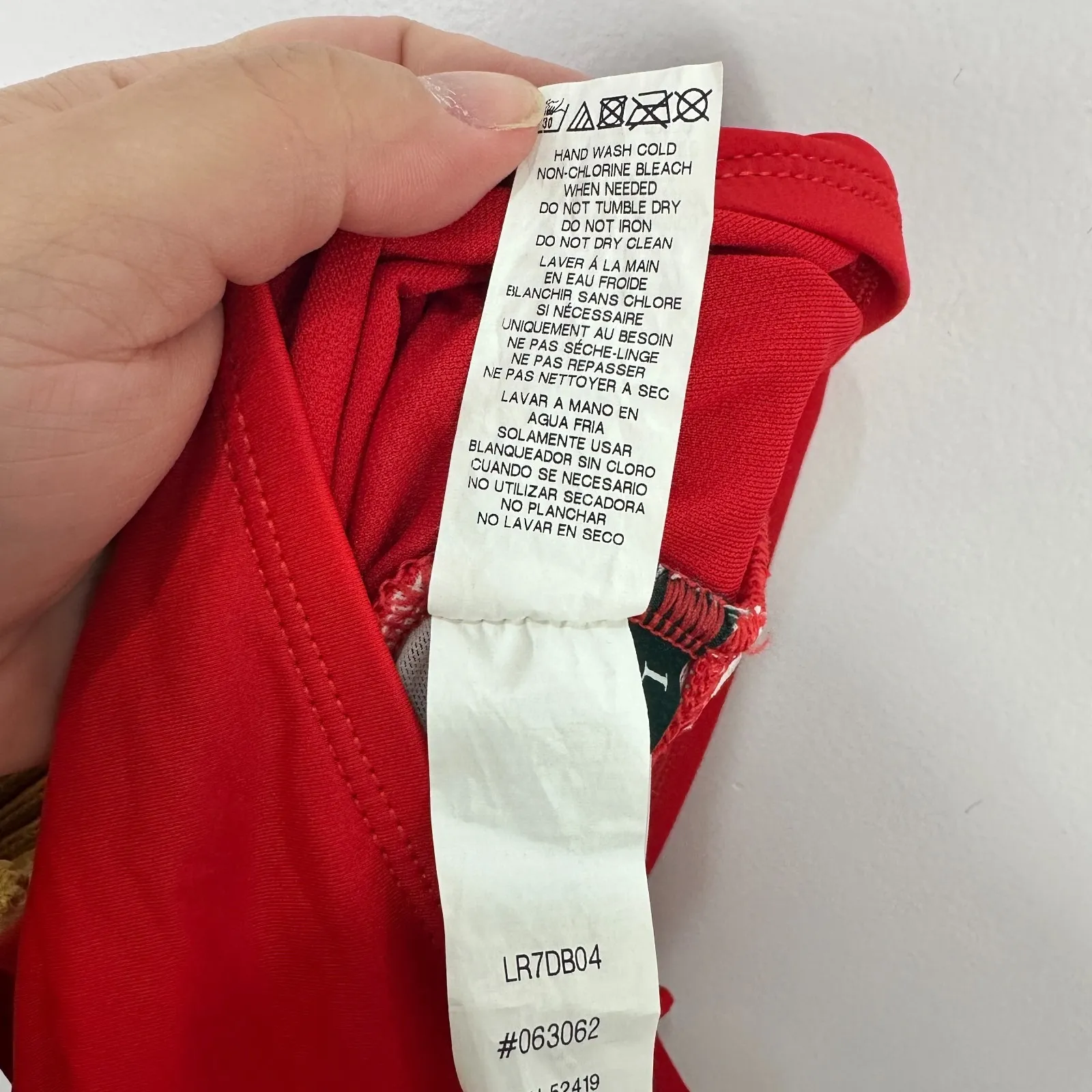 Lauren Ralph Lauren Red Halter One Piece Swimsuit 6 Ruched Retro Glam Sculpting - Image 10