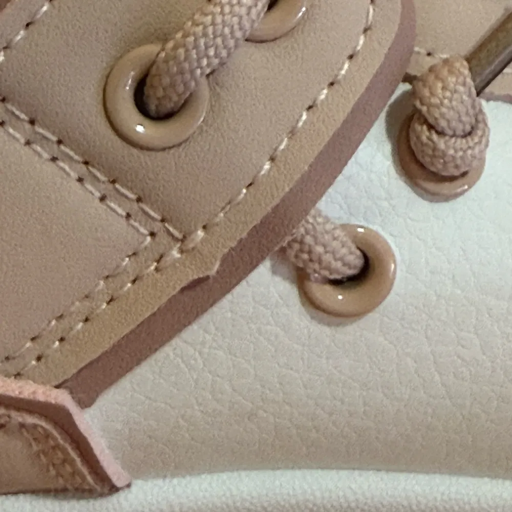 Women’s Lace Up White Sneakers - Image 10