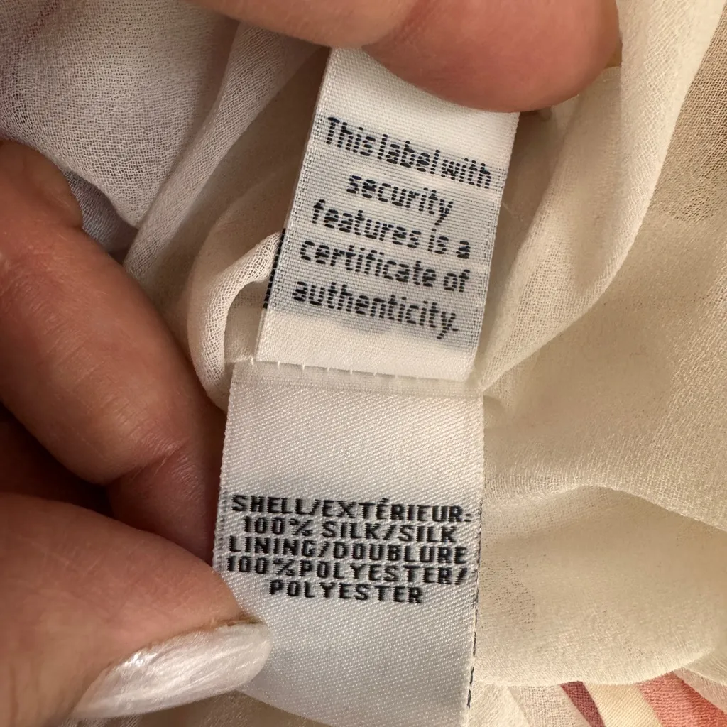 DIANE VON FURSTENBERG EDEN GARDEN FAB SILK DRESS GOWN Size 10 - Image 15