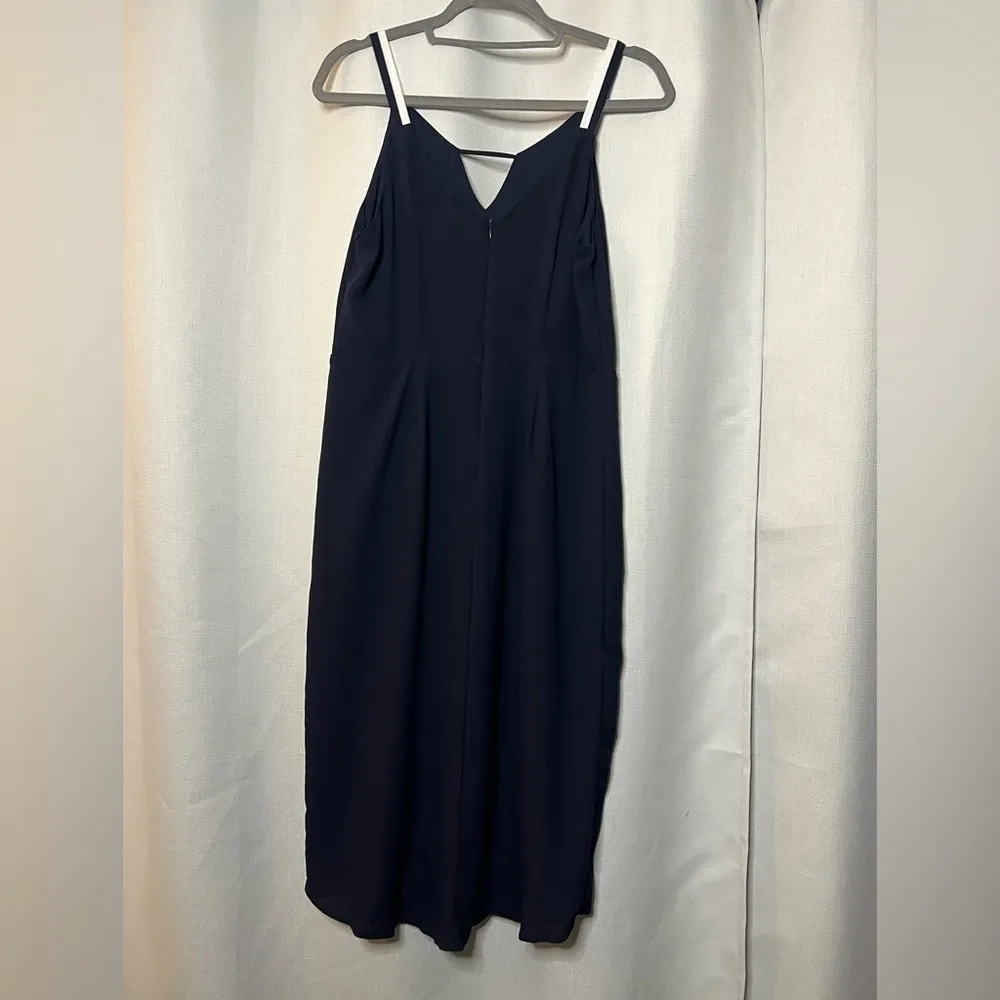 19 Cooper Navy Blue Knee Length Dress Small - Image 5