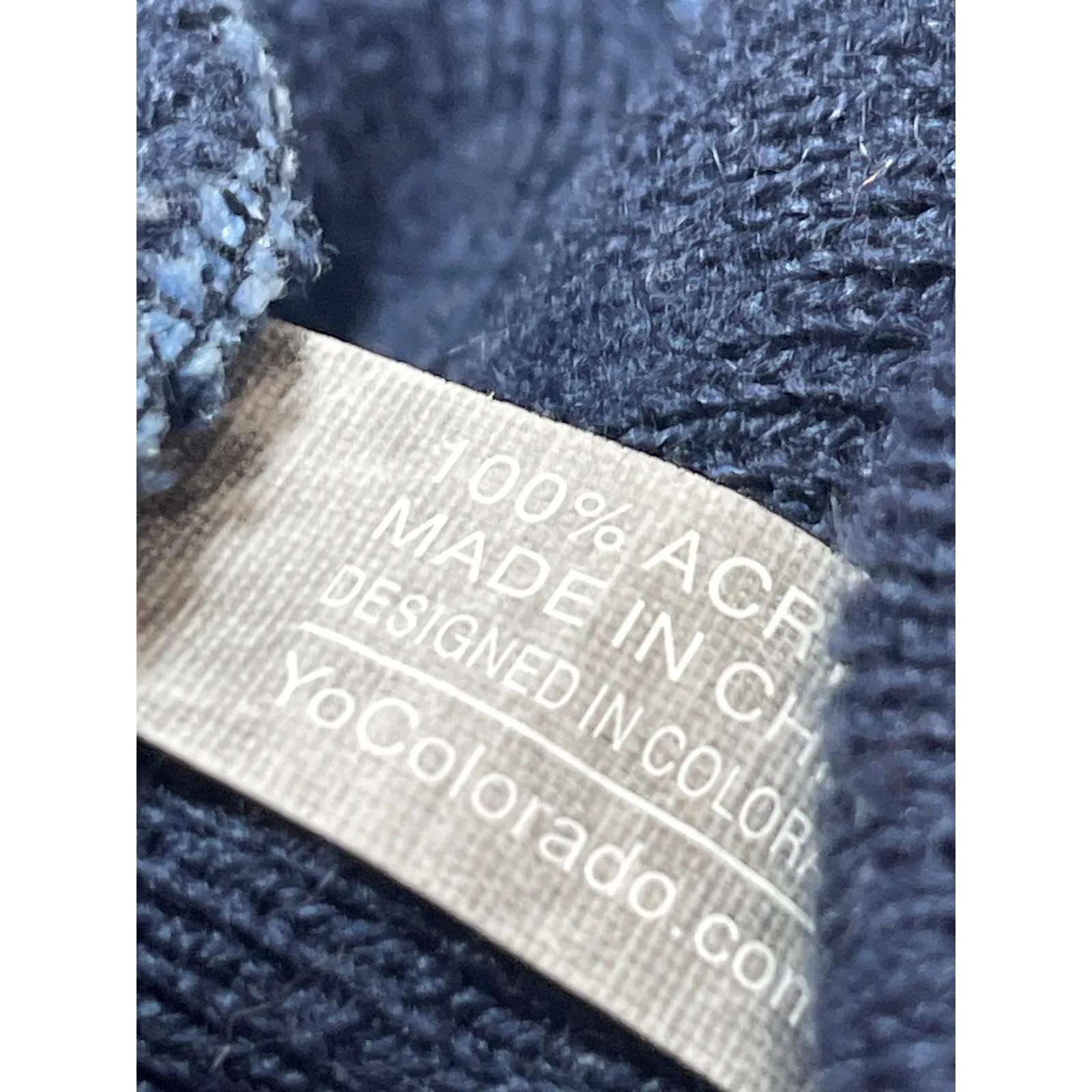 Unisex Blue Colorado State University Blue Moon Striped Knit Pom Pom Beanie OS - Image 4