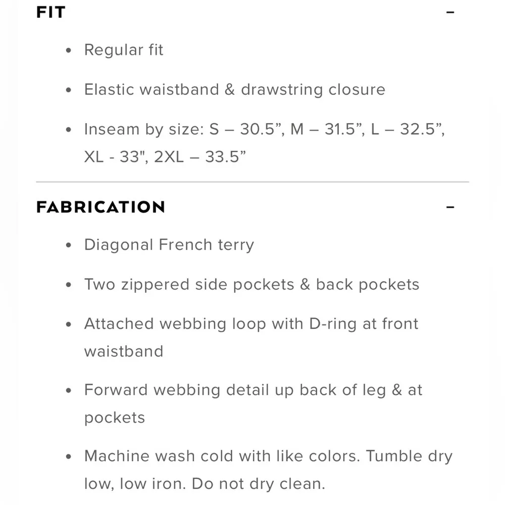 NWT Alo Yoga Nomadic Sweatpants in Black Front & Back Pockets Size S - Image 16