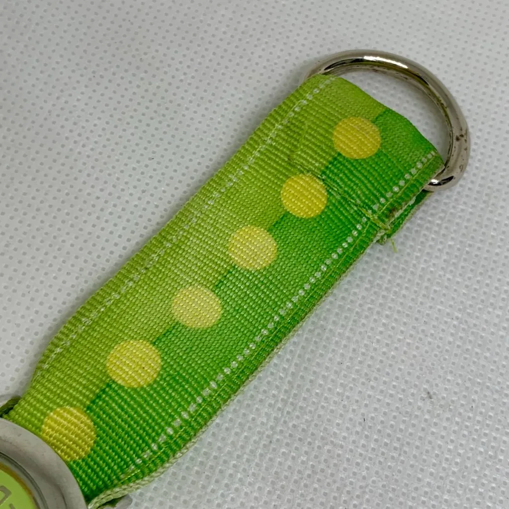 Swap women girls watch quartz analog green dial silver tone case 33mm running - Image 3