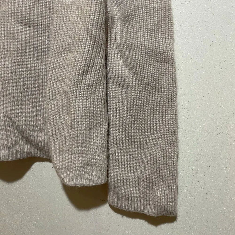 Allsaints S Jago Crew Neck Jumper Pullover Crewneck Sweater Cream Wool Alpaca - Image 12