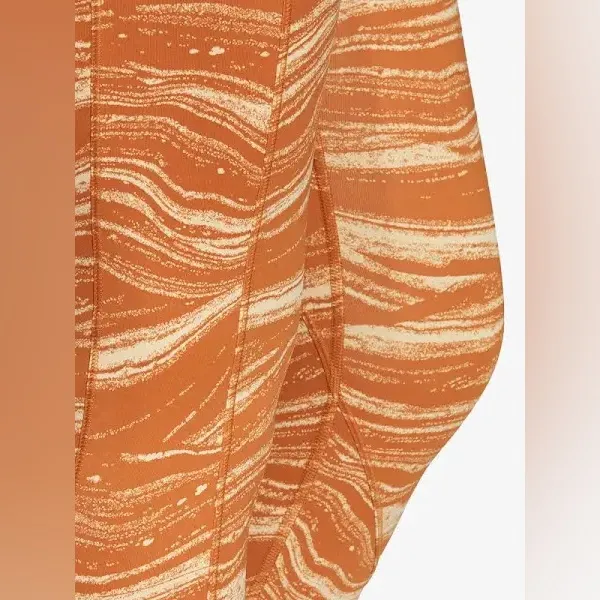 Adidas Believe This Wanderlust Performance leggings in glow orange/ white M NWT - Image 6