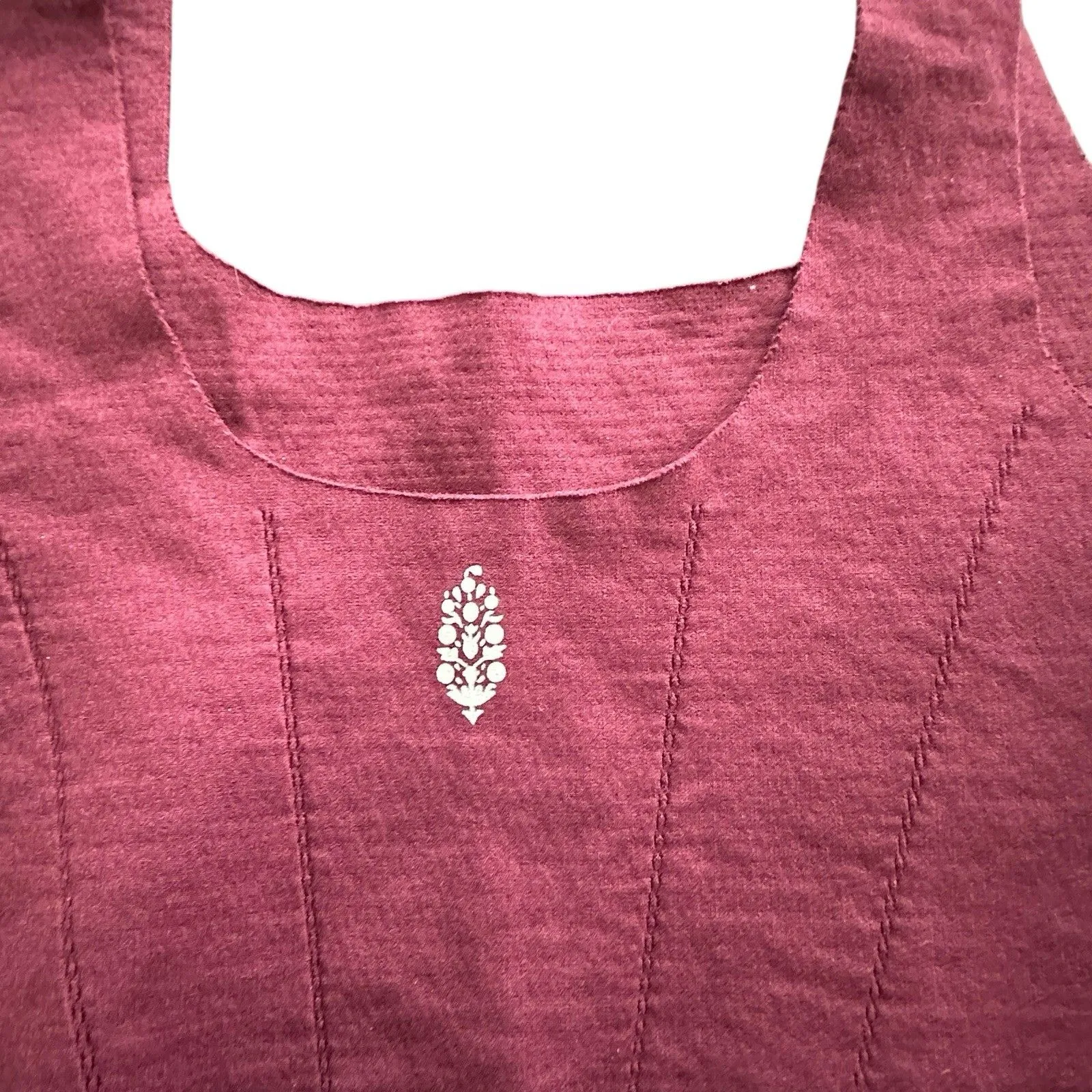 Free People Movement Women’s Strong Corset Crop Maroon M Athletic Gym - Image 4