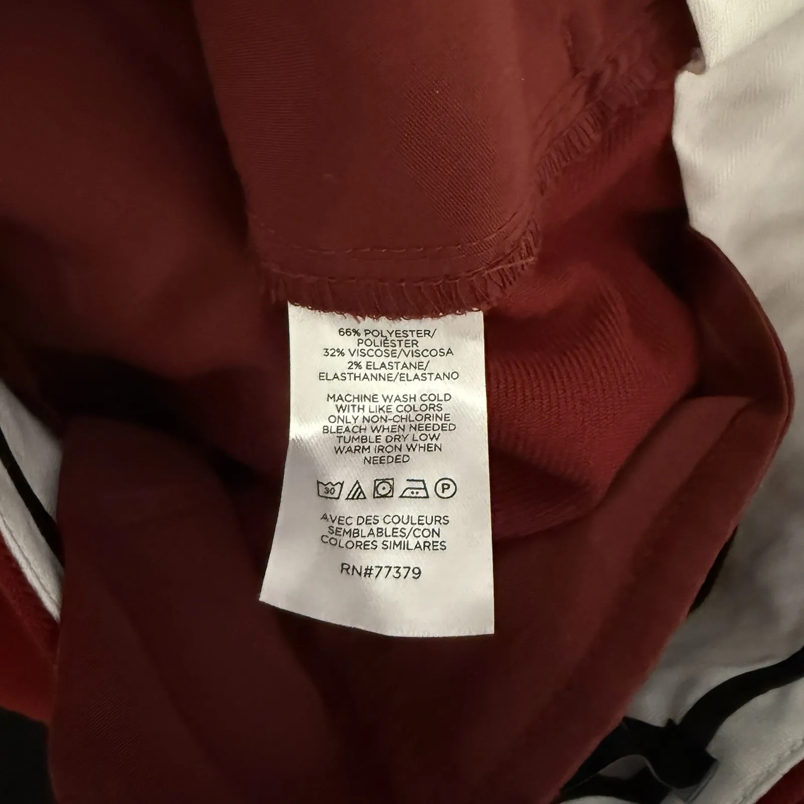 Ann Taylor NWT The Statement Palazzo Pant in Cherry Pie Red Size 0 - Image 7