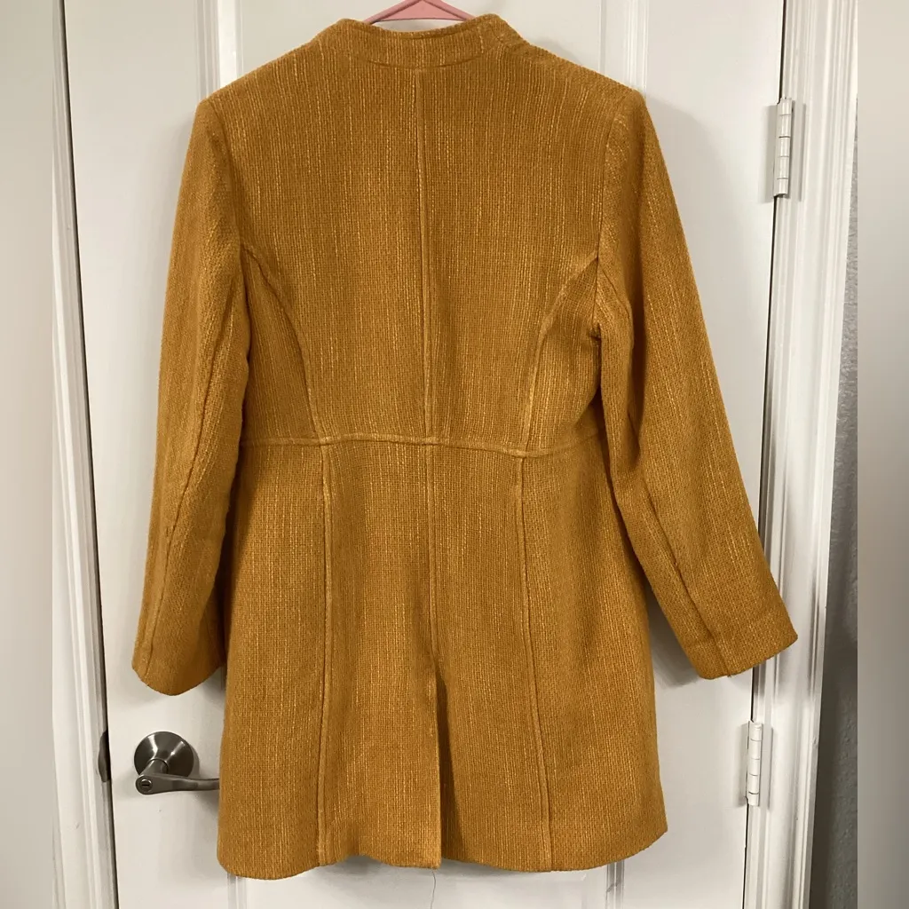 CHICO'S WOMEN'S TOPPER JACKET TEXTURED SZ 0 - Image 3