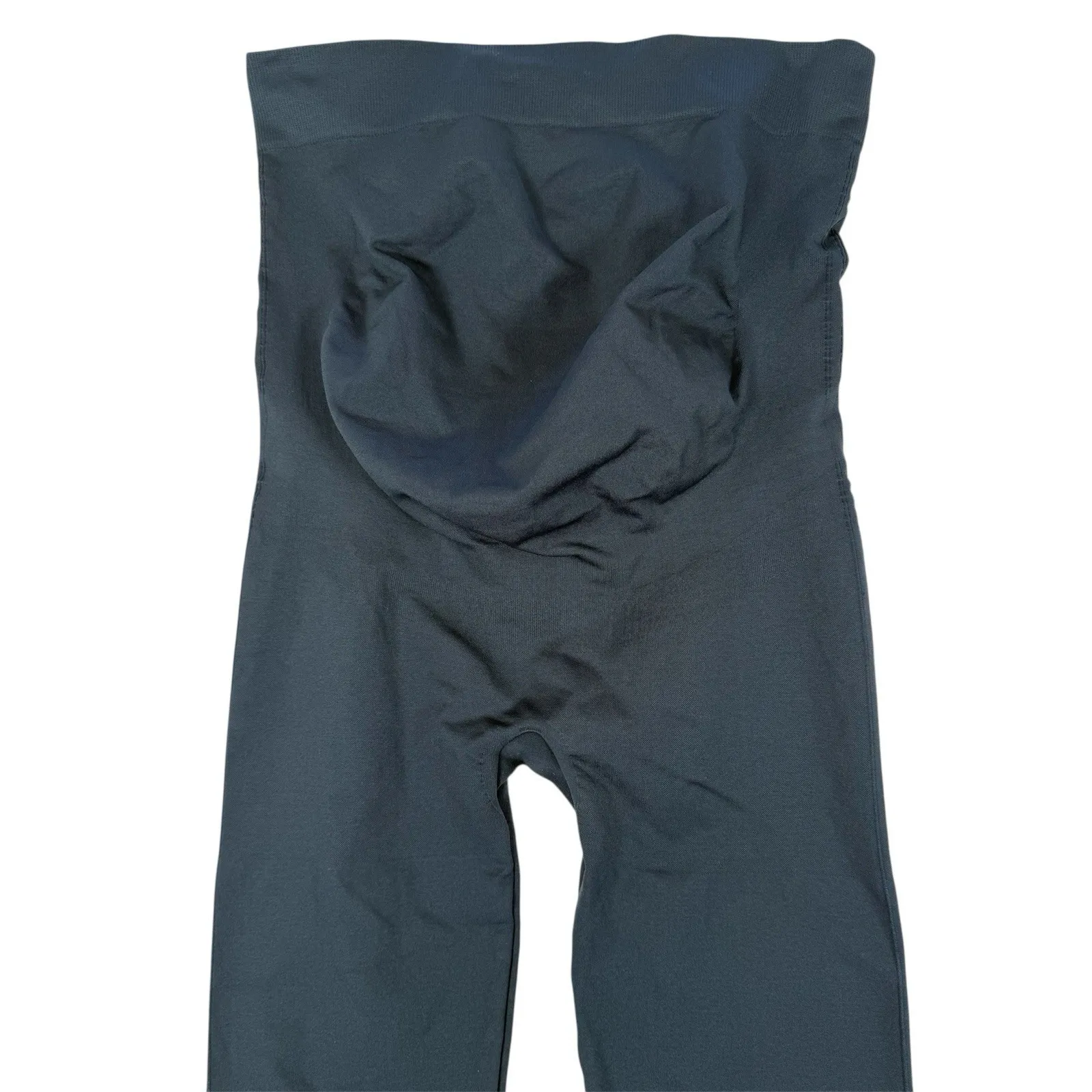 Blanqi Everyday Maternity‎ Belly Support Leggings Womens Large Blue Gray Pull On Size undefined - Image 2