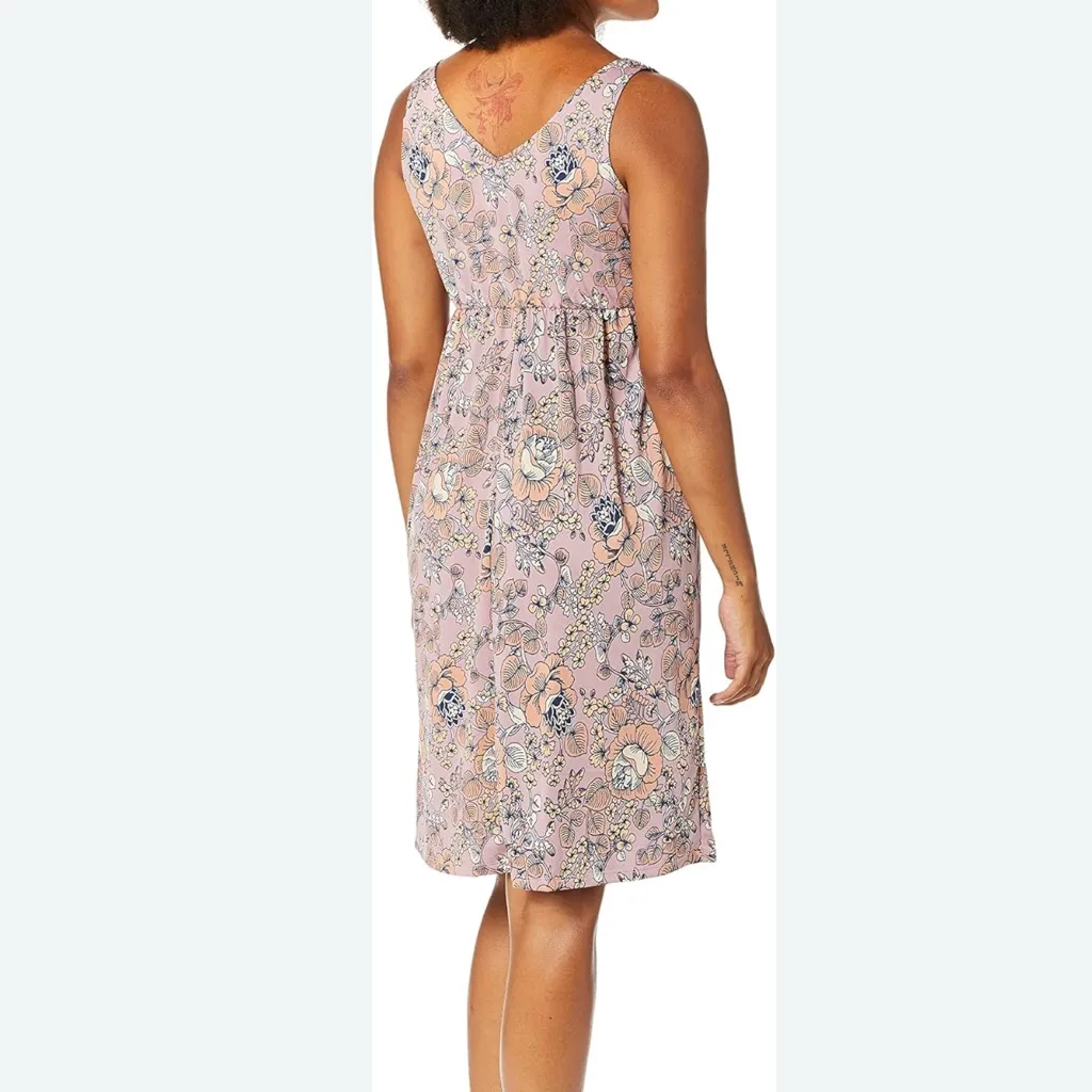 Everly Grey mauve floral nursing maternity dress size small Pink - Image 2