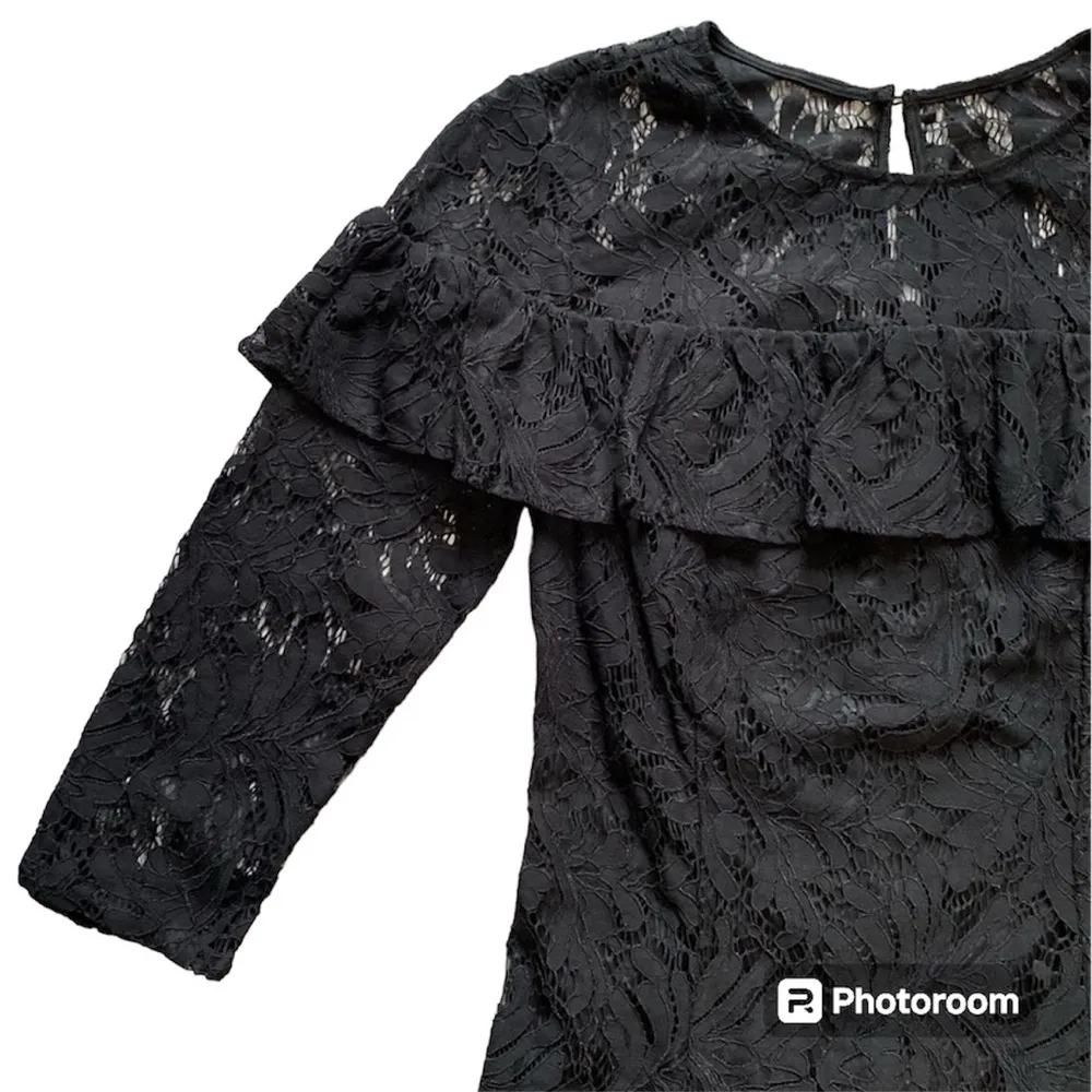 Crown and Ivy black lace dress, NWT - Image 3