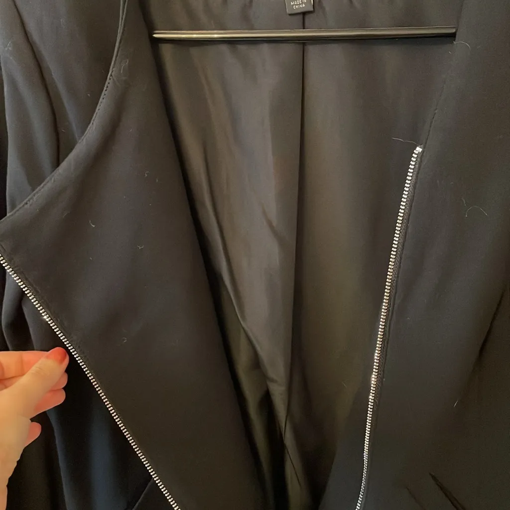 Mossimo angled zipper blazer - Image 2