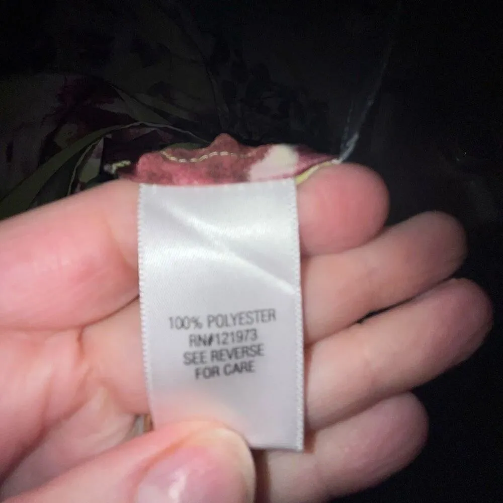 Simply Vera Vera Wang green & purple dress 4‎ - Image 6