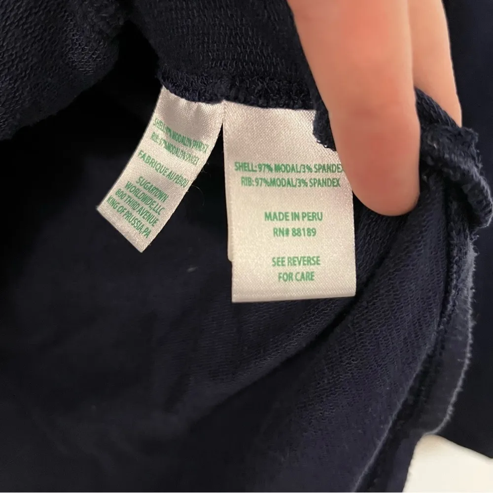 Lilly Pulitzer Luxletic Makaylie Pullover True Navy Small - Image 5