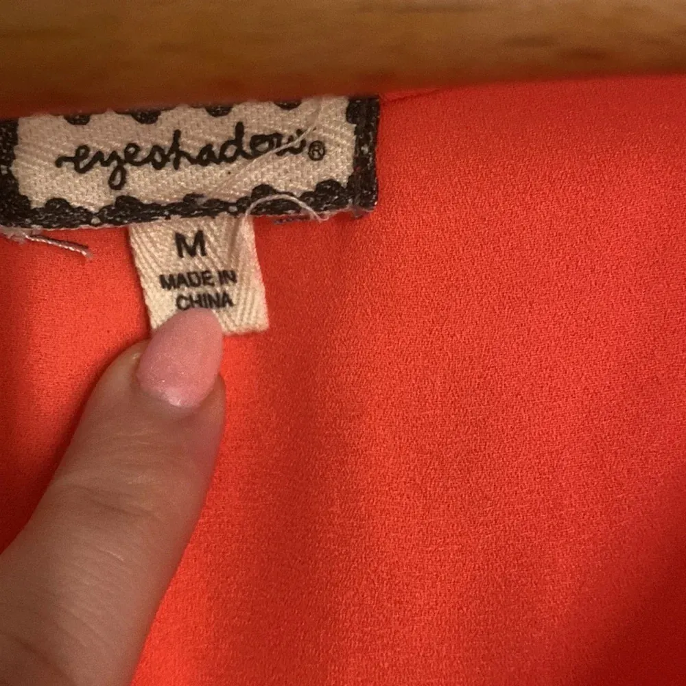 Orange Hi-Low Studded Tank Top size Medium - Image 5