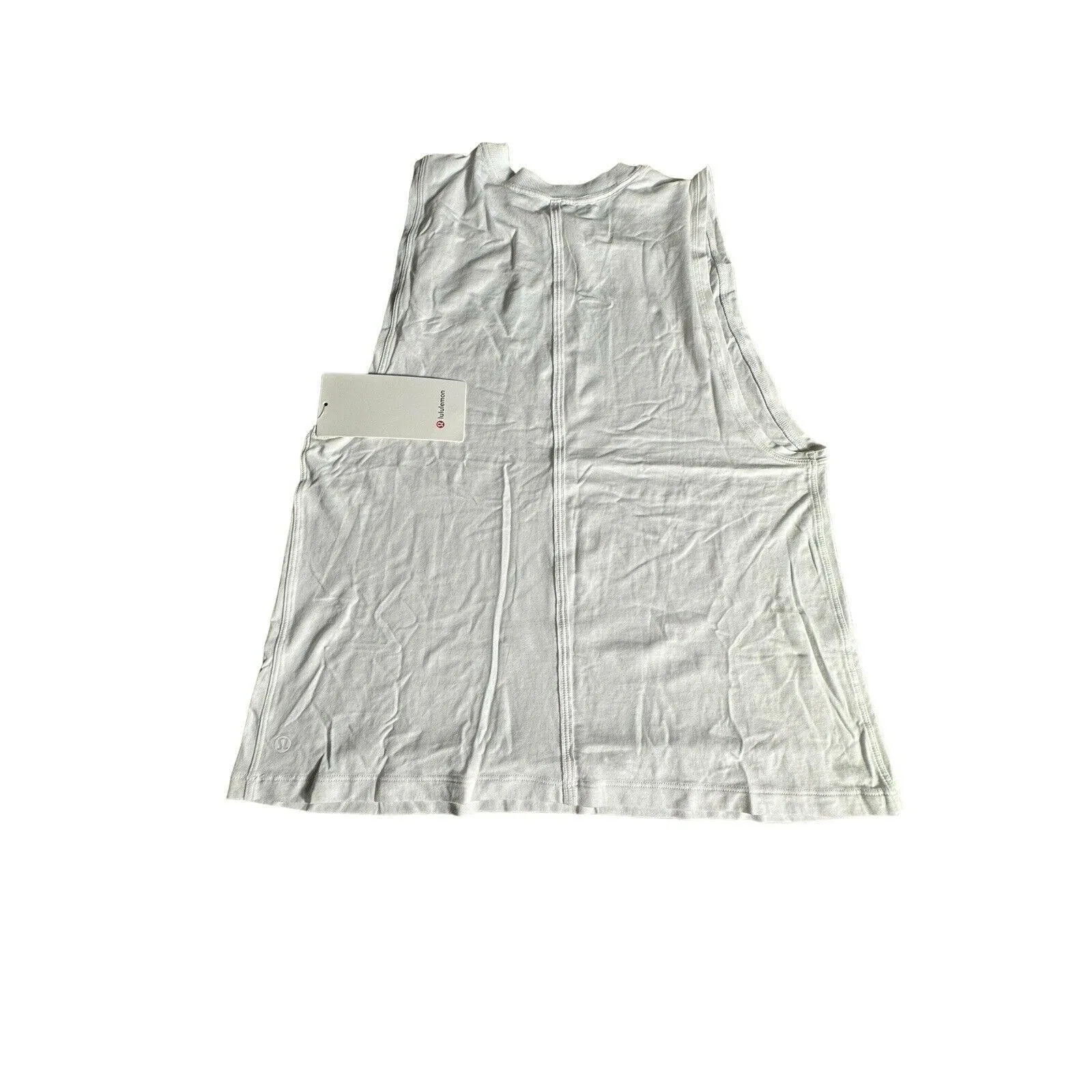 NWT Rare Lululemon All‎ Yours Tank Oversized Sz 4 Graphic Print White Black #V10 - Image 8