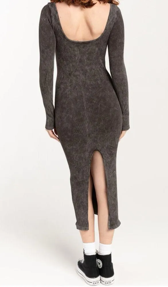 BDG Urban Outfitters Seamless Midi Dress Seamless Rib Knit Midi Dress  SZ S New - Image 2