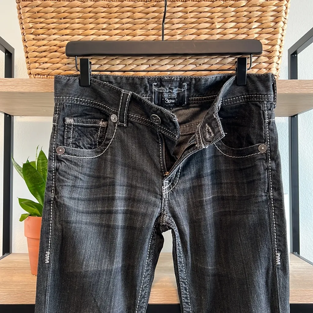 Big Star Sophie Mid-Rise Bootcut Jeans, 29 Long - Image 7