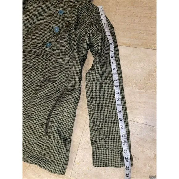 Special Blend Womens Green Plaid Ski Snowboard Jacket Hood Waterproof Large‎ Size 12 - Image 9