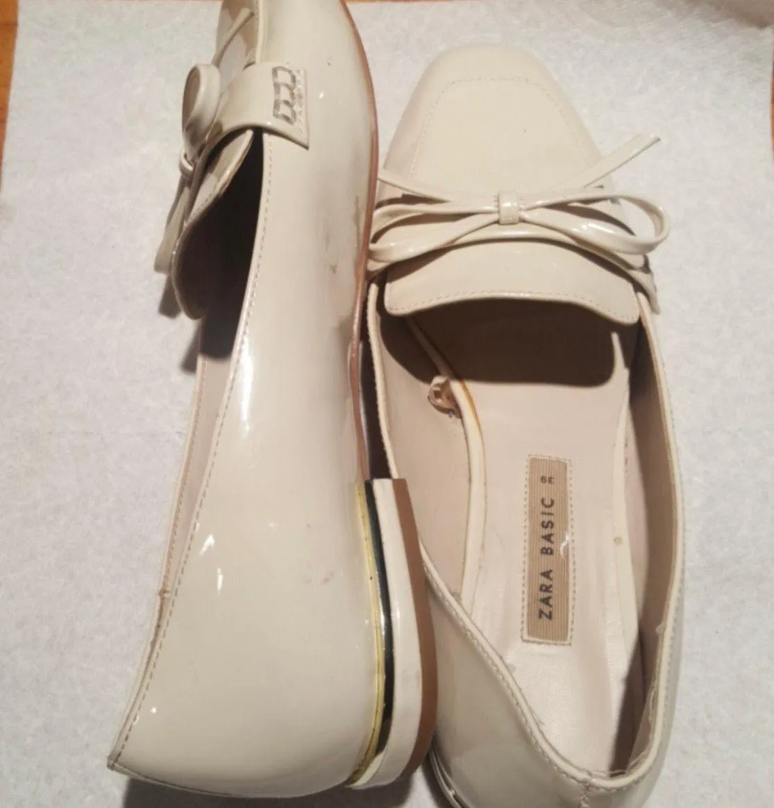Loafers…Size: 38/8…Color: Cream/Beige - Image 6