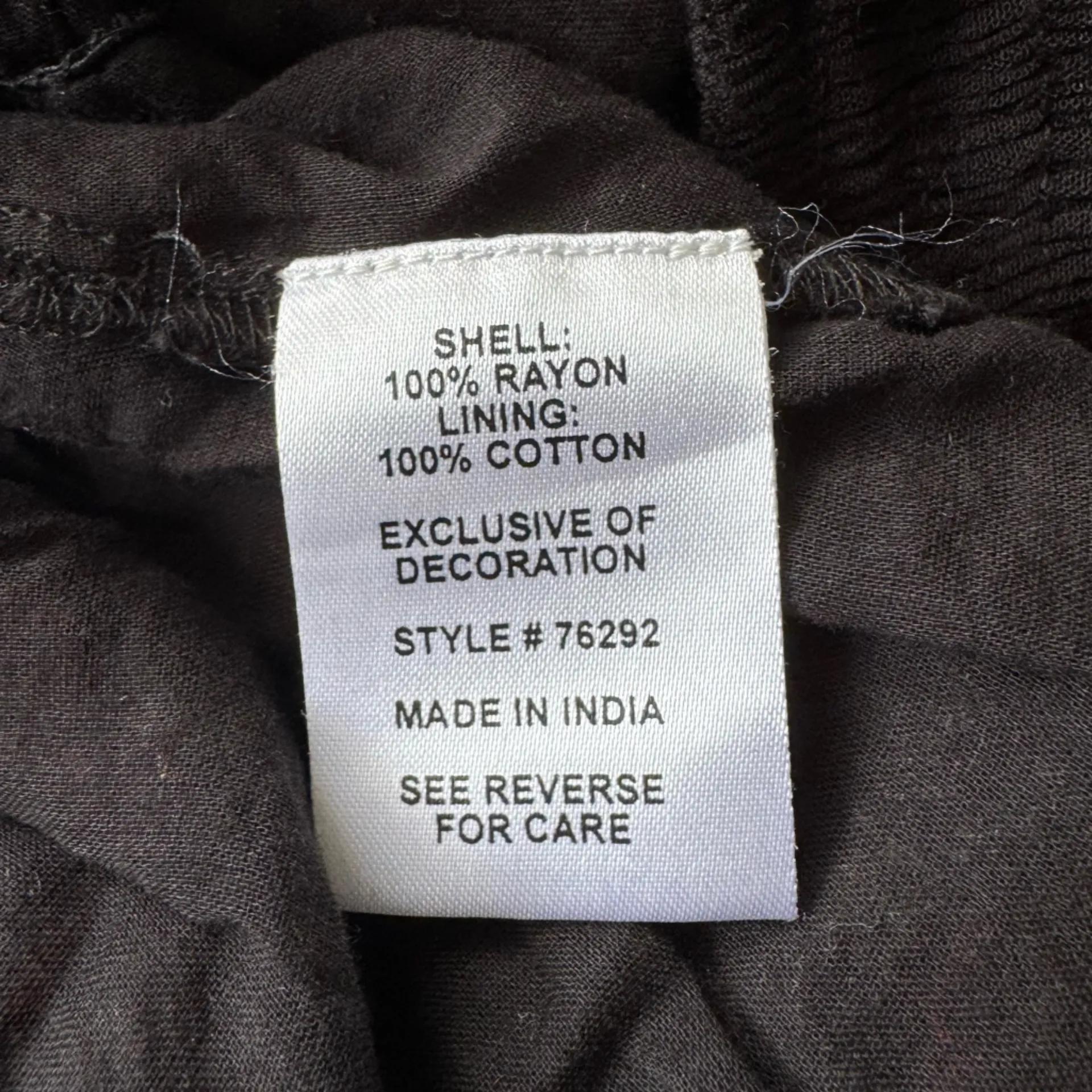 🌺Rahi Cali Poppy Embroidered Skirt ~Black ~Size S🌺 - Image 6