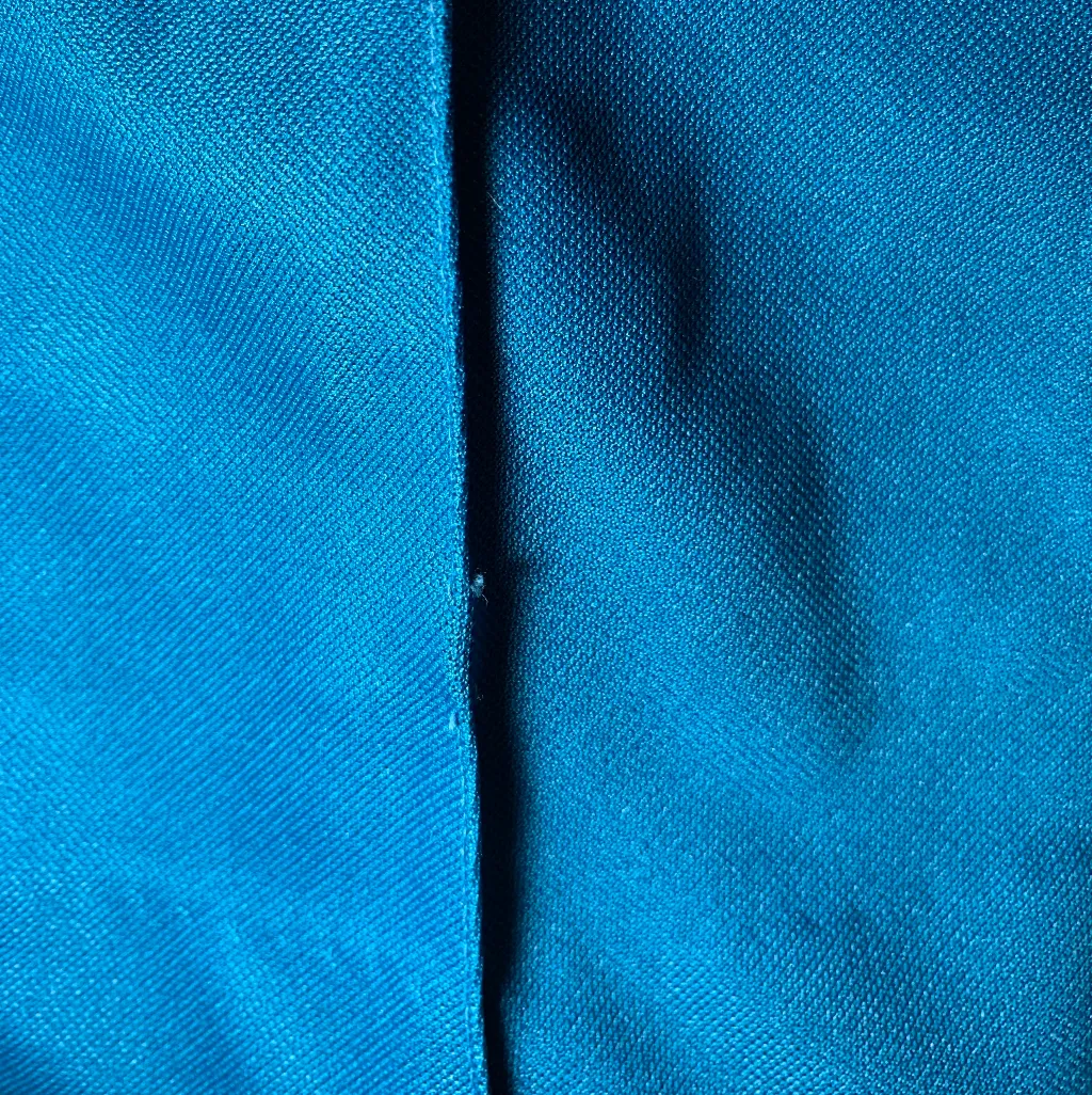 Vintage 60s Does 20s Dixie Deb teal drop waist dress (see measurements below) Blue Size M - Image 14