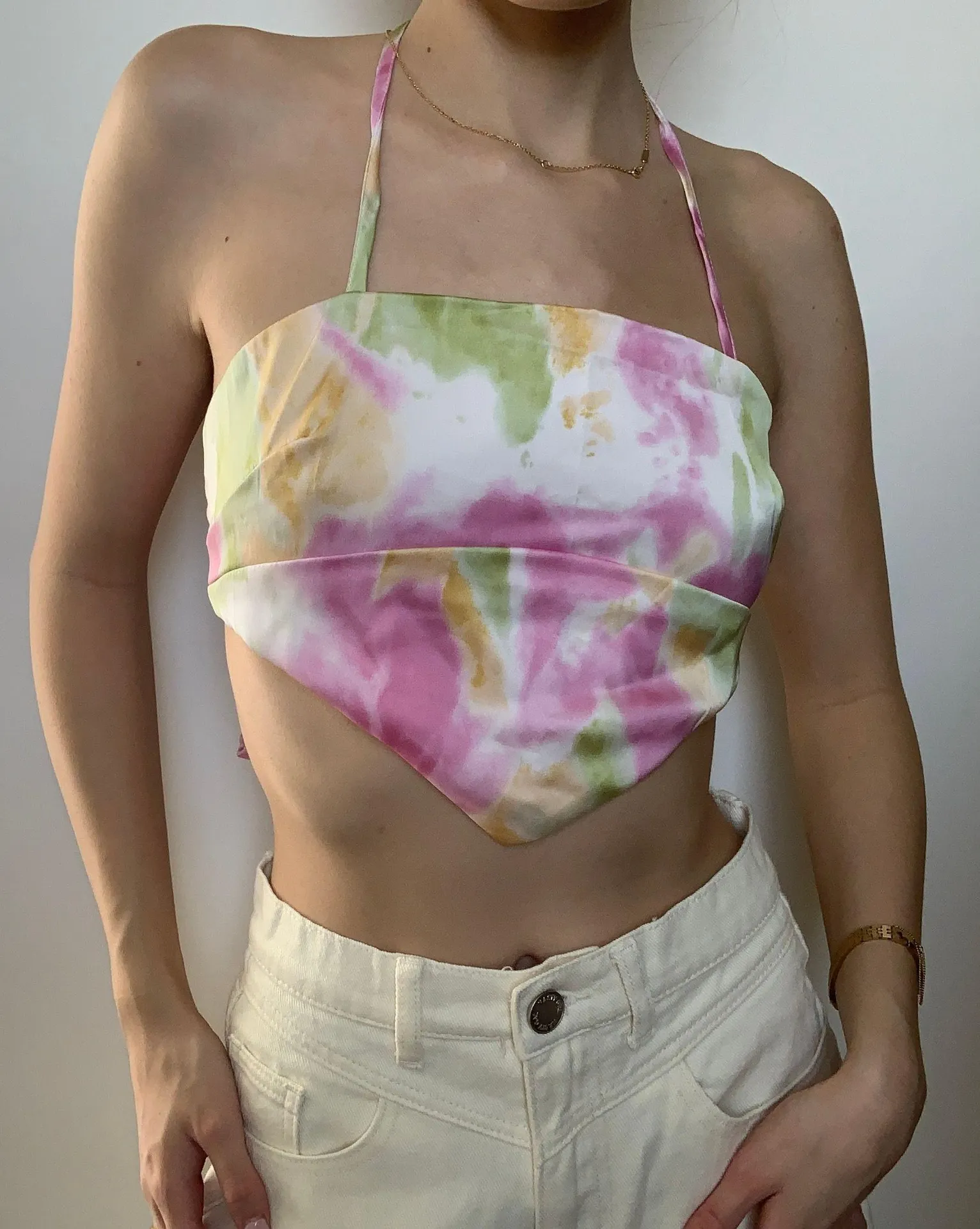 Tie Dye Halter Top - Image 3