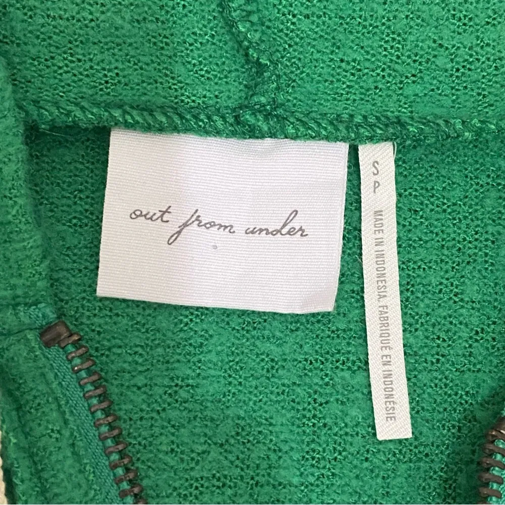 UO  Out From Under Kelsey Zip-Up Hoodie Sweatshirt Size S - Image 9