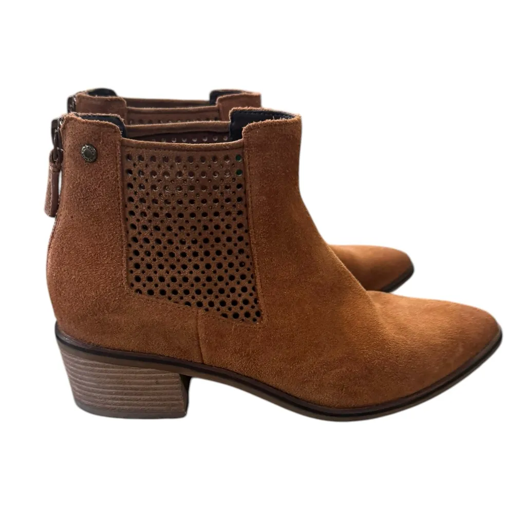 Cole Haan VAL Bootie 45mm British tan suede size 6.5 NEW Ankle boots - Image 7