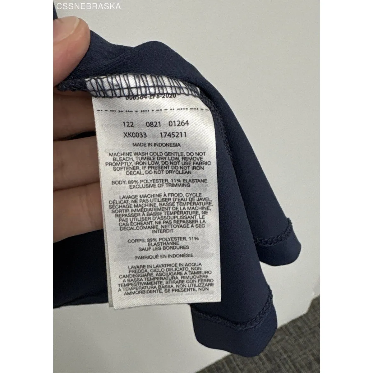 Columbia Navy Women's Sleeveless Tank Knee Length Dress Sportswear - Size Medium - Image 5